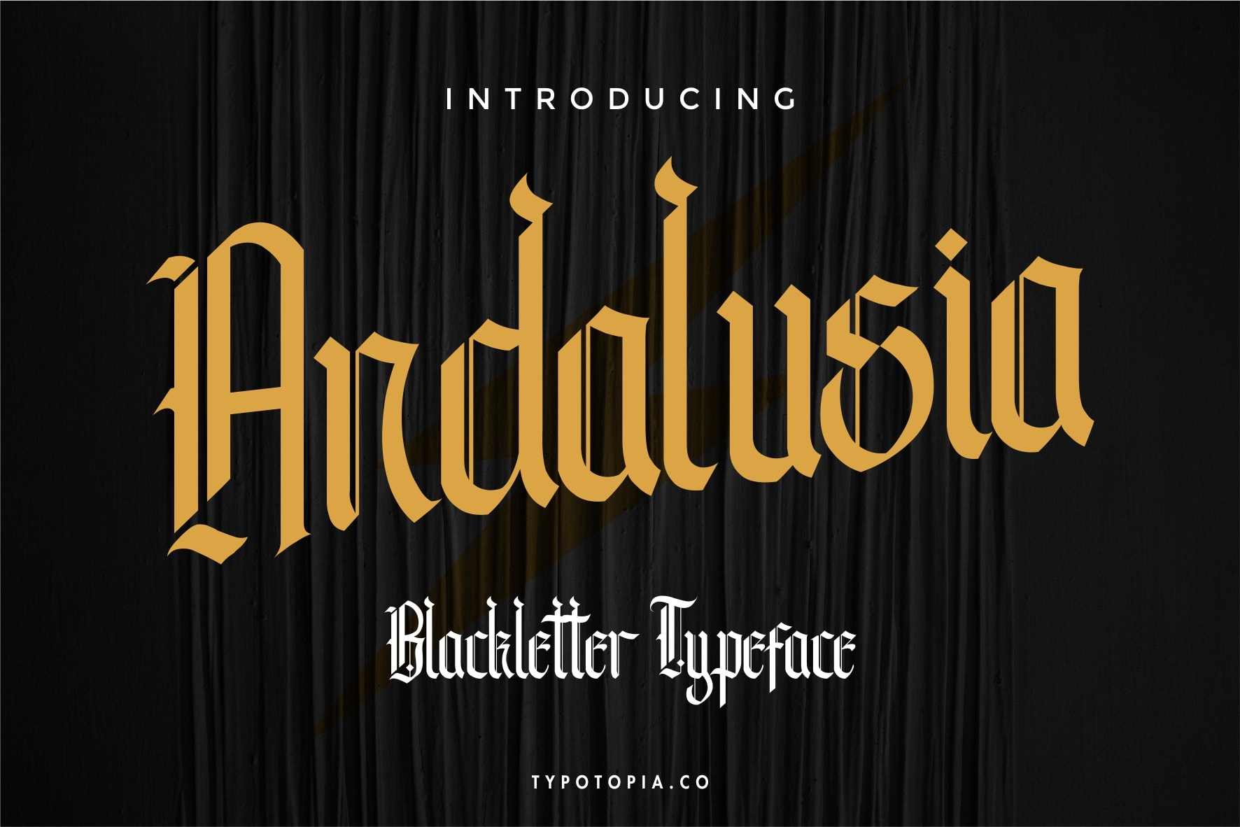 Andalusia - The Blackletter Typeface