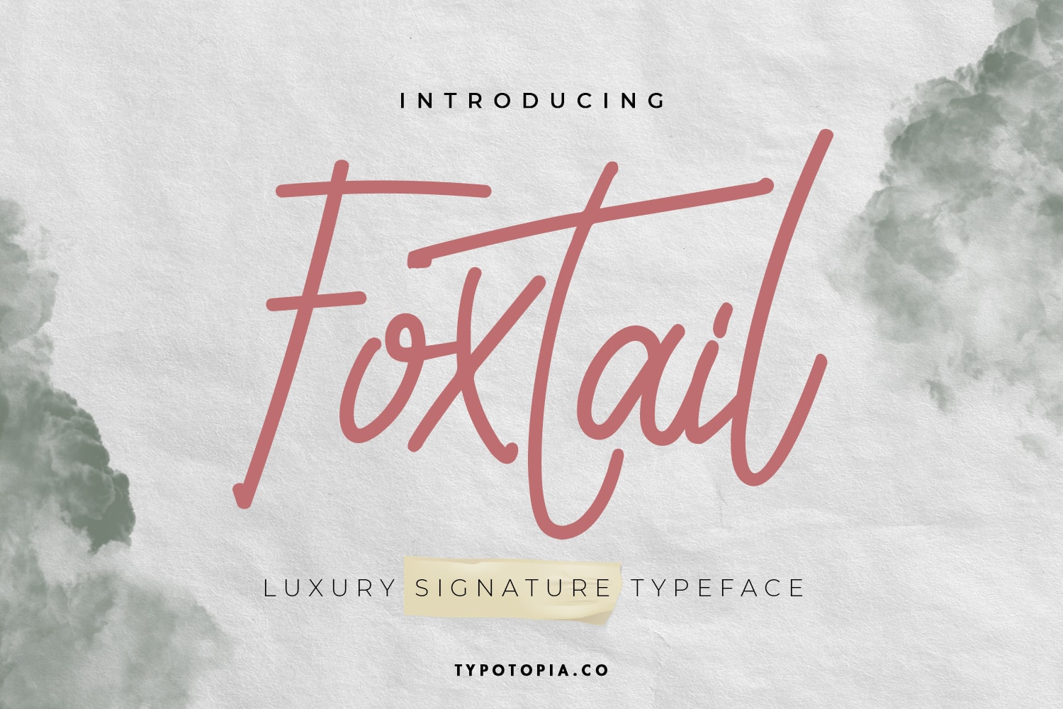 Foxtail Handwriting Font