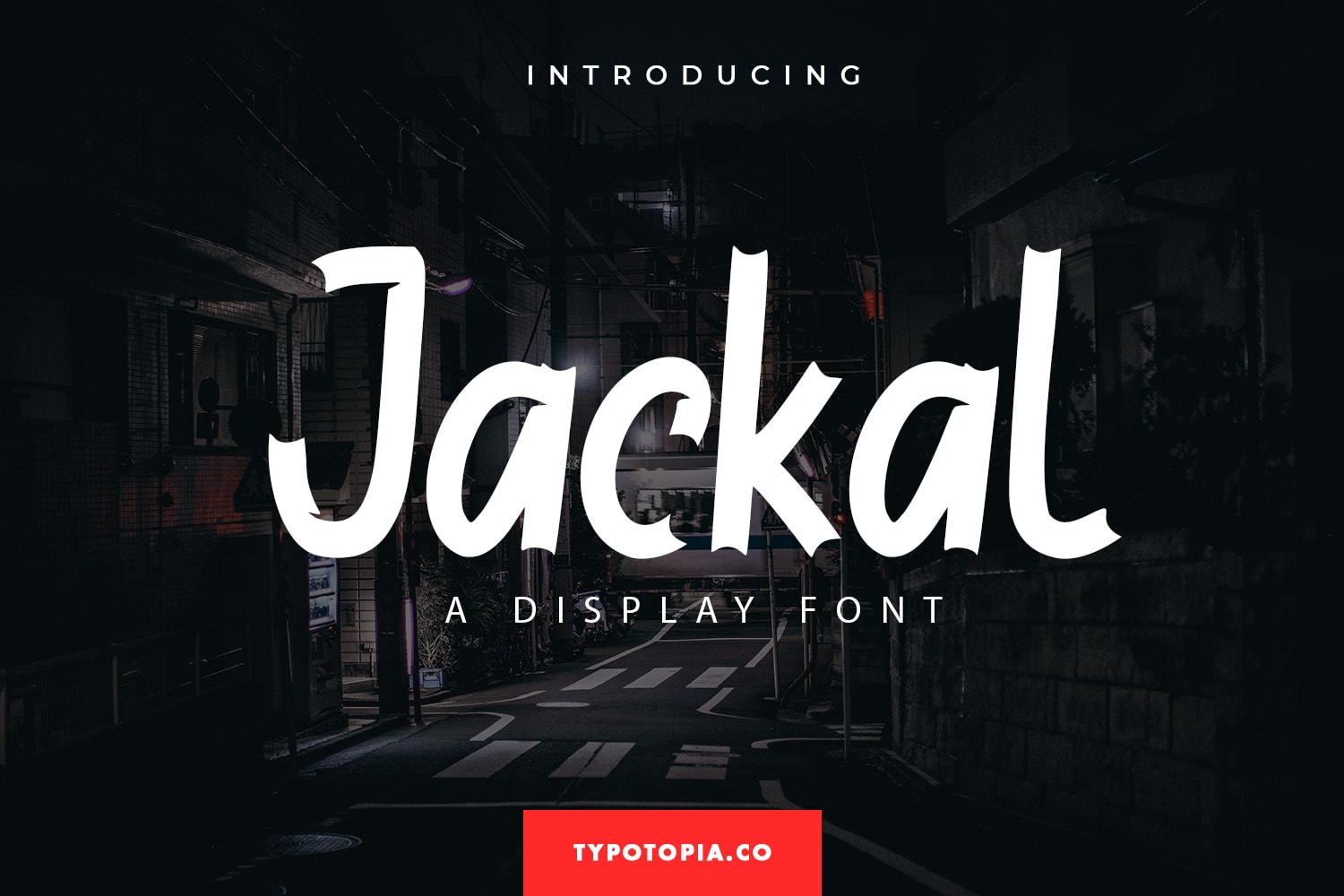 Jackal a Display Font